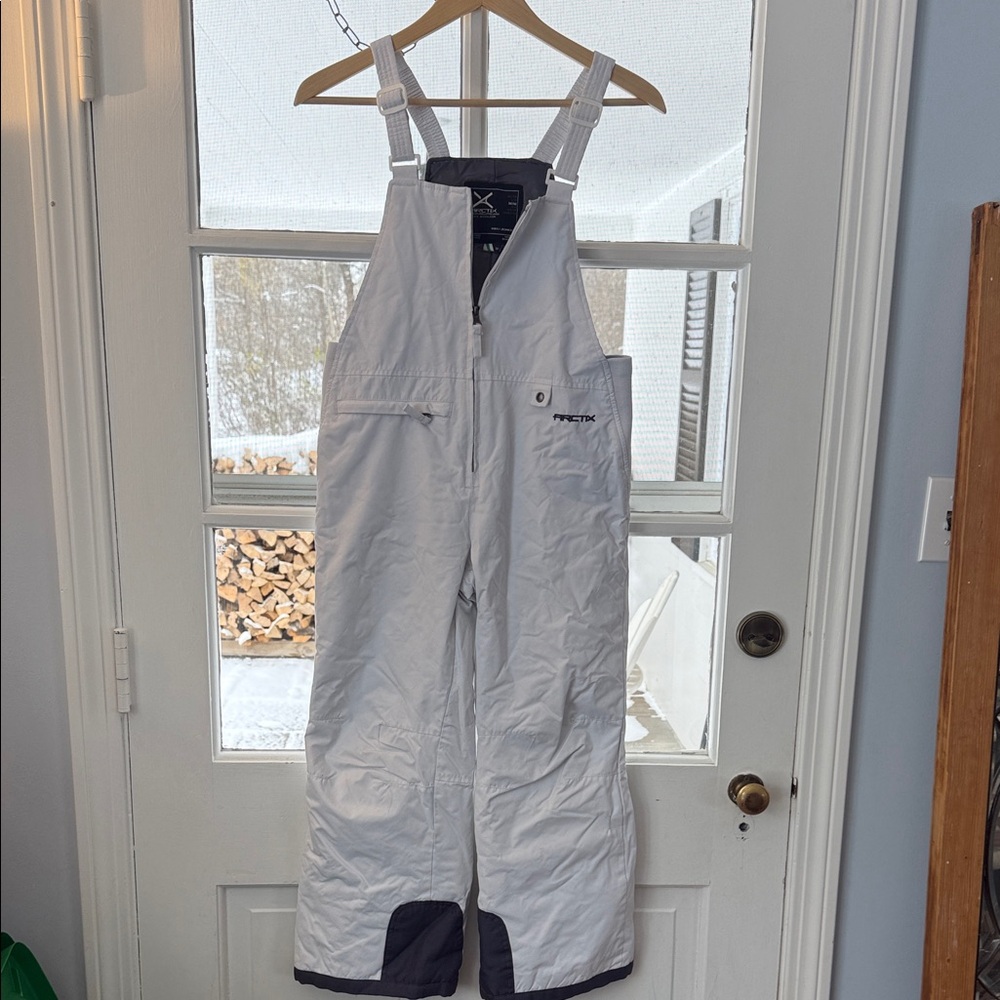 Arctix Kids White Snow Bib